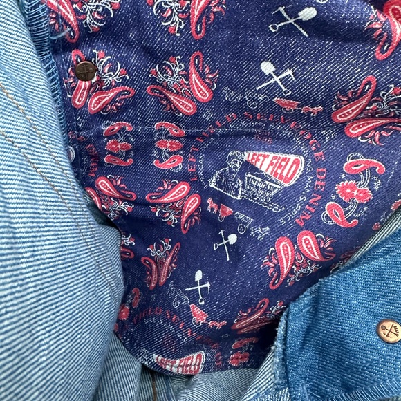 Left field white cone denim 70s jeans 36x36 - Picture 8 of 8